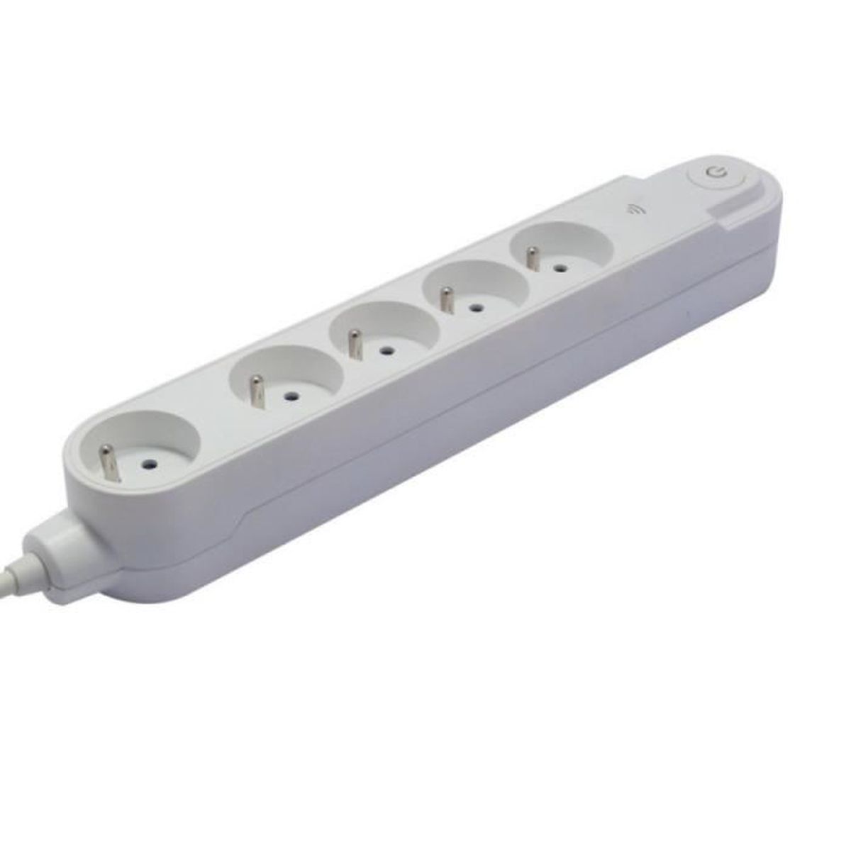 chacon-multiprise-wifi-5-x-16-a-1-5-m-blanc