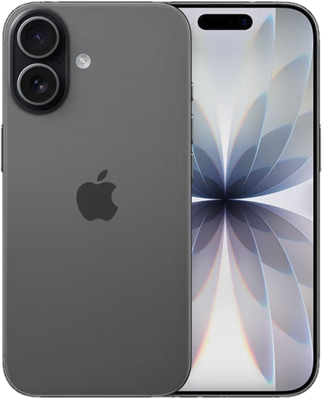 Smartphone vu de face et de dos