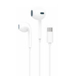 Foneng Écouteurs filaires T36 USB-C avec microphone 1.2M Blanc