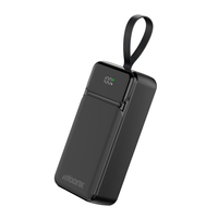 MoonX Batterie externe MP06 PD 65W 2xUSB-C + 2xUSB QC3.0 22.5W 30000mAh noir