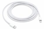 Original cable Apple MUQ93ZM/A (MM0A3ZM/A EOL) Lightning - USB-C 1M White (blister EU)
