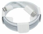 Original cable Apple MUQ93ZM/A (MM0A3ZM/A EOL) Lightning - USB-C 1M White (blister EU)