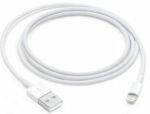 Original cable Apple MUQW3ZM/A (MXLY2ZM/A EOL) Lightning 1M White (blister EU)