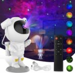 Projector stars and galaxy  - Astronaut White