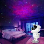 Projector stars and galaxy  - Astronaut White