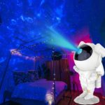 Projector stars and galaxy  - Astronaut White