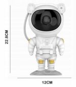 Projector stars and galaxy  - Astronaut White