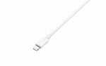 MOONX wall charger MC04 PD 20W 1xUSB-C + 1xUSB QC3.0 + cable USB-C - Lightning White