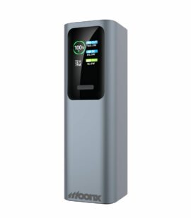 MoonX Batterie externe MP07 PD 165W 2xUSB-C + 1xUSB QC3.0 22.5W 30000mAh argent