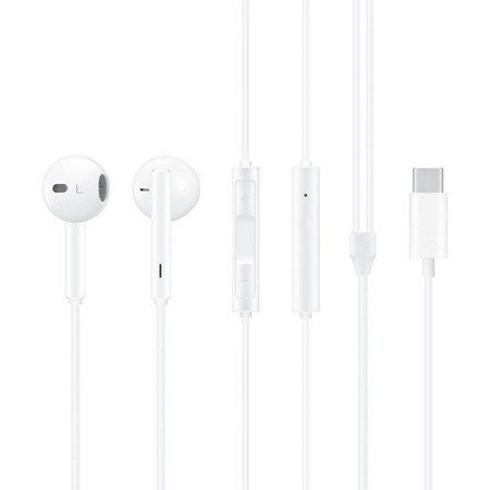 Original headphones Huawei CM33 55030088 USB-C White (blister EU)