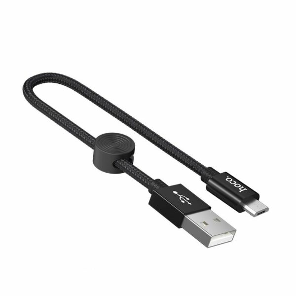 HOCO cable X35 Micro USB 3.1A 0.25M Black