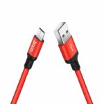 HOCO cable X14 Micro USB 3.1A 2M Red