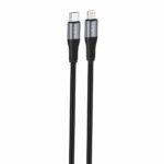 FONENG cable X112 USB-C - Lightning PD 27W 1M Black