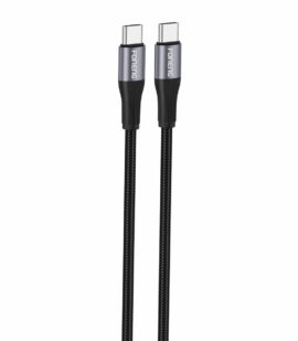 FONENG cable X112 USB-C - USB-C PD 60W 1M Black