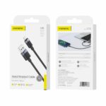 FONENG cable X115 Lightning 2.1A 1M Black