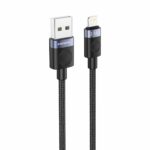 FONENG cable X115 Lightning 2.1A 1M Black