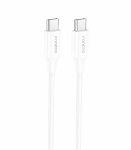 FONENG cable X63 USB-C - USB-C PD 60W 1M White