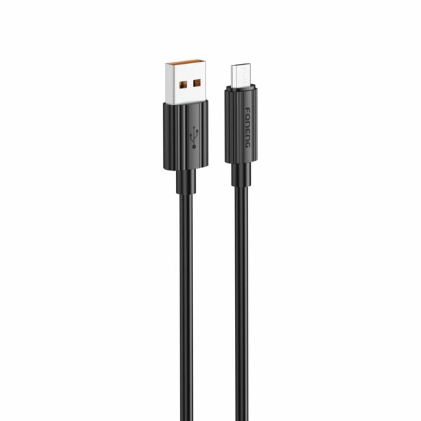 FONENG cable XS07 Micro USB 2.1A 1M Black