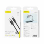 FONENG cable XS07 USB-C 3A 1M Black
