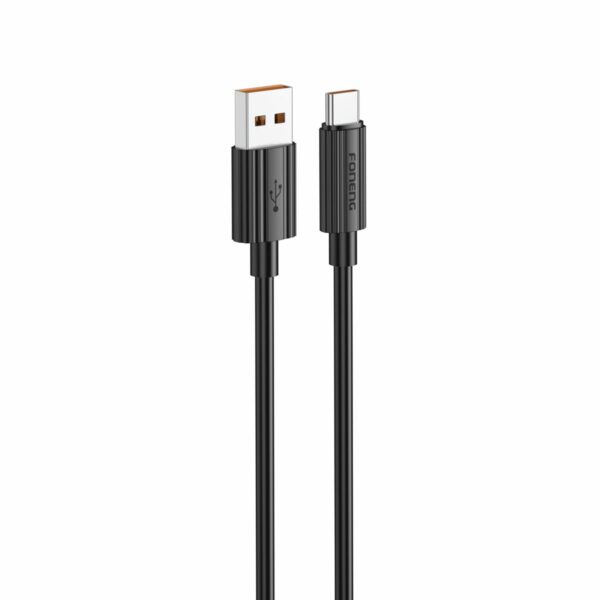 FONENG cable XS07 USB-C 3A 1M Black