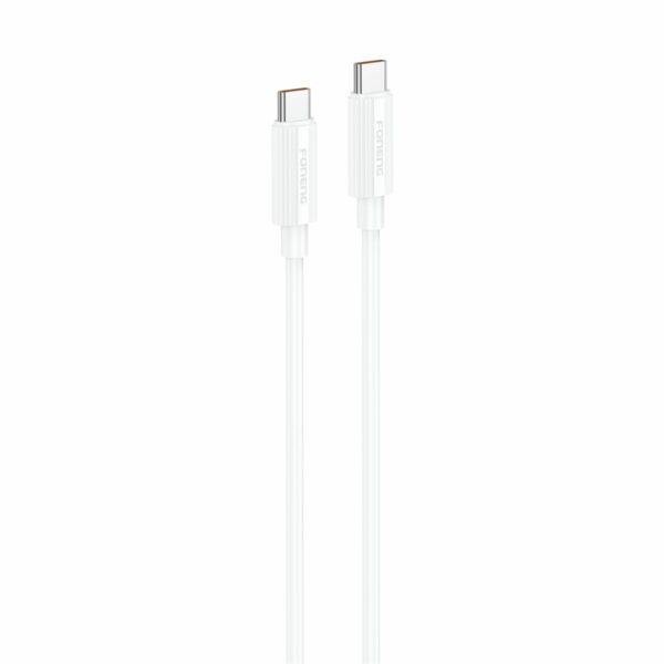 FONENG cable XS07 USB-C - USB-C PD 60W 1.2M White