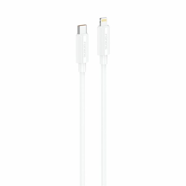 FONENG cable XS07 USB-C - Lightning PD 27W 1.2M White