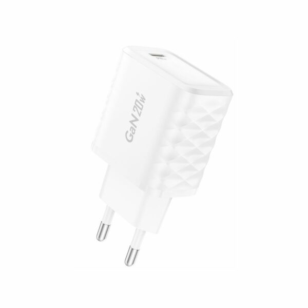 FONENG wall charger EU55 GaN PD 20W 1xUSB-C White