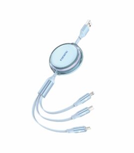FONENG cable X113 3w1 3A 1.1M Blue