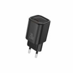 FONENG wall charger EU69 PD 20W 1xUSB-C + cable USB-C - USB-C Black
