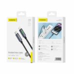 FONENG cable XS08 USB-C - Lightning PD 27W 1.2M Black