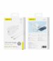 FONENG wall charger EU62 GaN PD 45W 1xUSB-C + cable USB-C - USB-C White