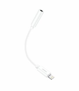 FONENG adapter BM20 Lightning - JACK 3.5MM 0.1M White