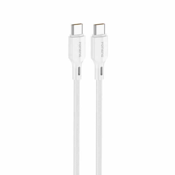 FONENG cable XS11 USB-C - USB-C PD 60W 1M White