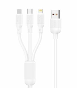 FONENG cable X80 3w1 100W 3A 1.2M White