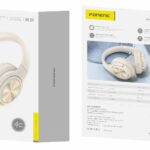 FONENG wireless headphones (ANC + ENC) BL51 Beige