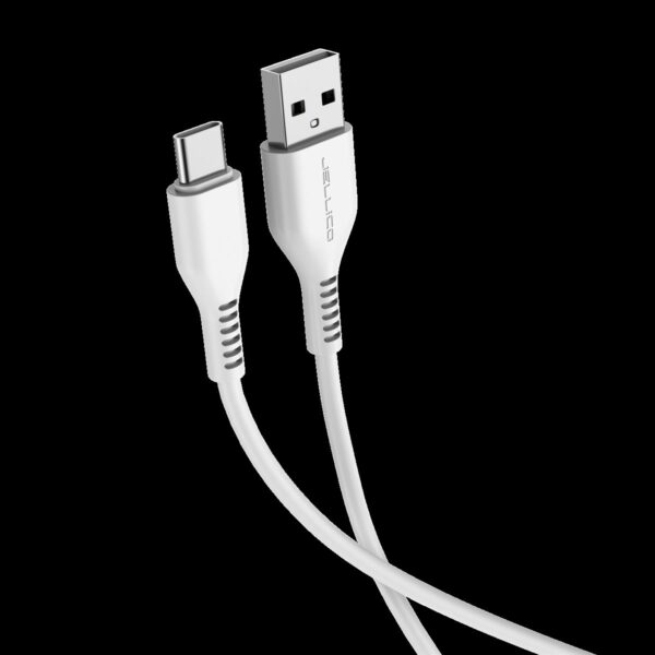 JELLICO cable KDS-30 USB-C 3.1A 1M White