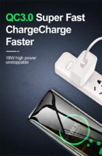 JELLICO wall charger C7 22.5W 1xUSB QC3.0 + cable USB-C White