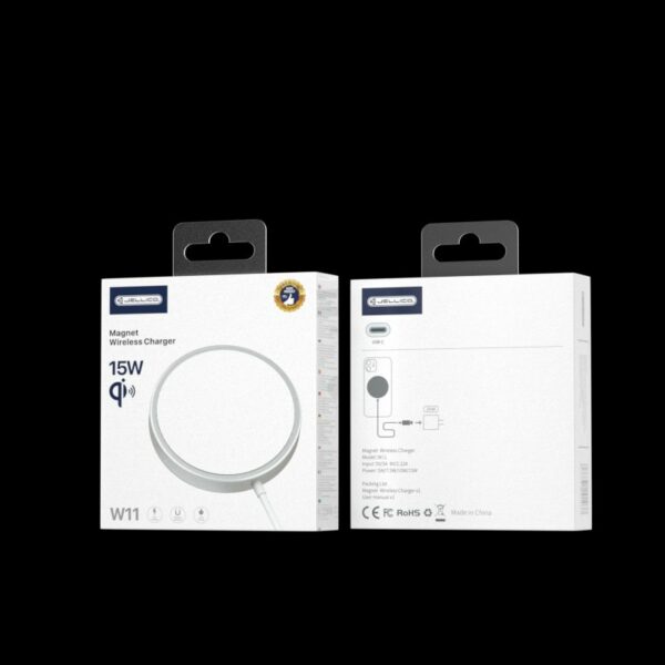JELLICO wireless charger MagSafe W11 15W White