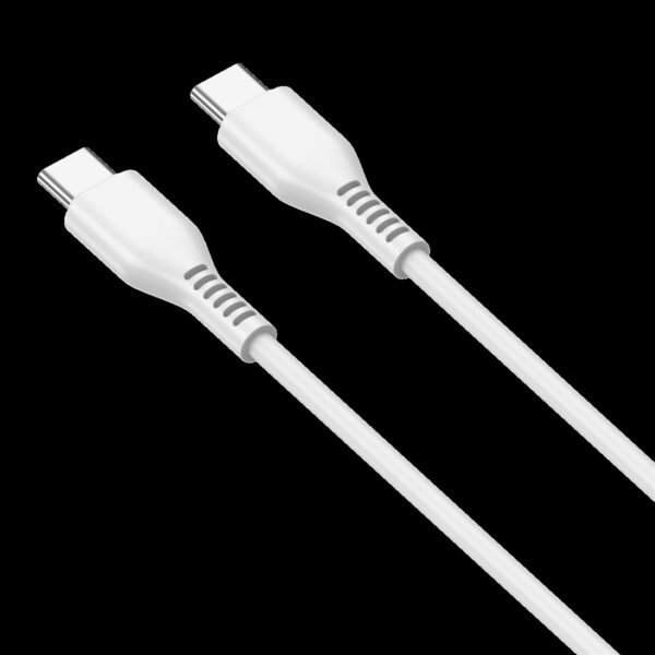 JELLICO cable KDS-30 USB-C - USB-C PD 60W 1M White