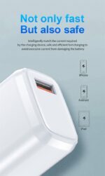 JELLICO wall charger A77 22,5W 1xUSB QC3.0 White
