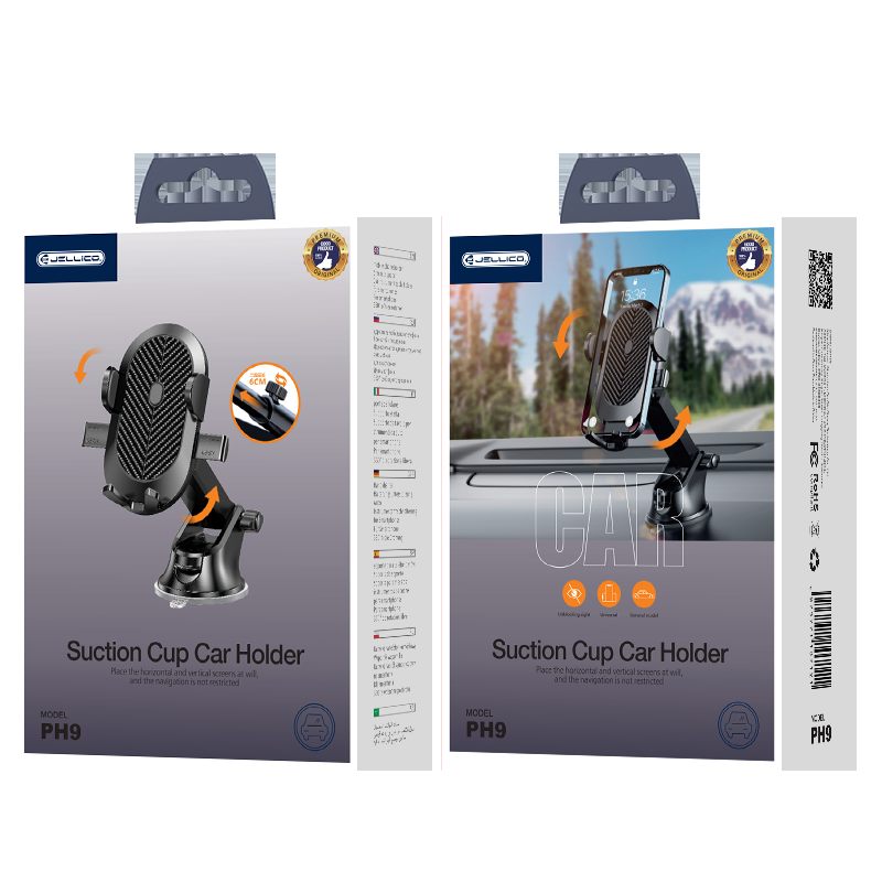 JELLICO car holder gravity PH9 Black JELLICO car holder gravity PH9 Black