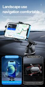 JELLICO car holder gravity PH9 Black