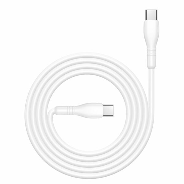JELLICO cable B9 USB-C - USB-C PD 66W 1M White
