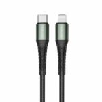 JELLICO cable B10 USB-C - Lightning PD 20W 1M Black