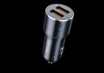 JELLICO car charger F9 36W 2xUSB QC3.0 Black