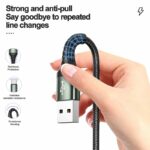 JELLICO cable B12 Micro USB 3.1A 2M Black
