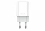 JELLICO wall charger EU02 2.4A 12W 2xUSB + cable Micro White