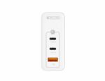JELLICO wall charger C118 GaN PD 100W 2xUSB-C + 1xUSB QC3.0 White