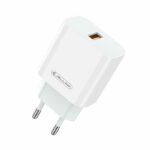 JELLICO wall charger AK165 22,5W 1xUSB QC3.0 + cable Micro USB White