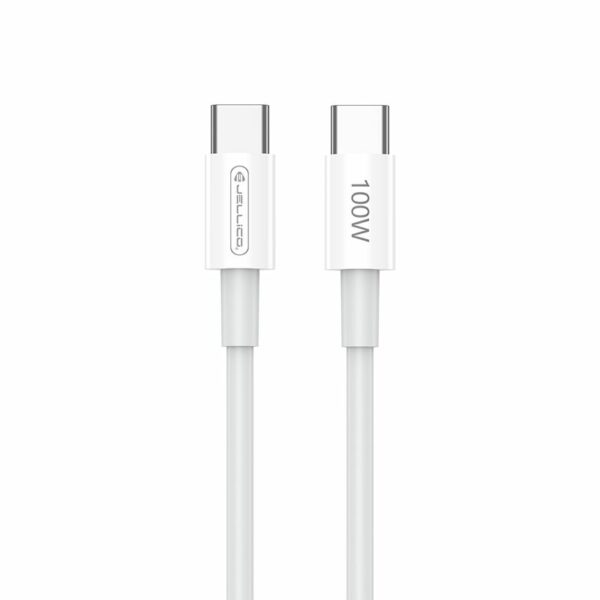 JELLICO cable B22 USB-C - USB-C PD 100W 1M White